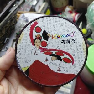 Korea Decorative Red and White Trinket Box
